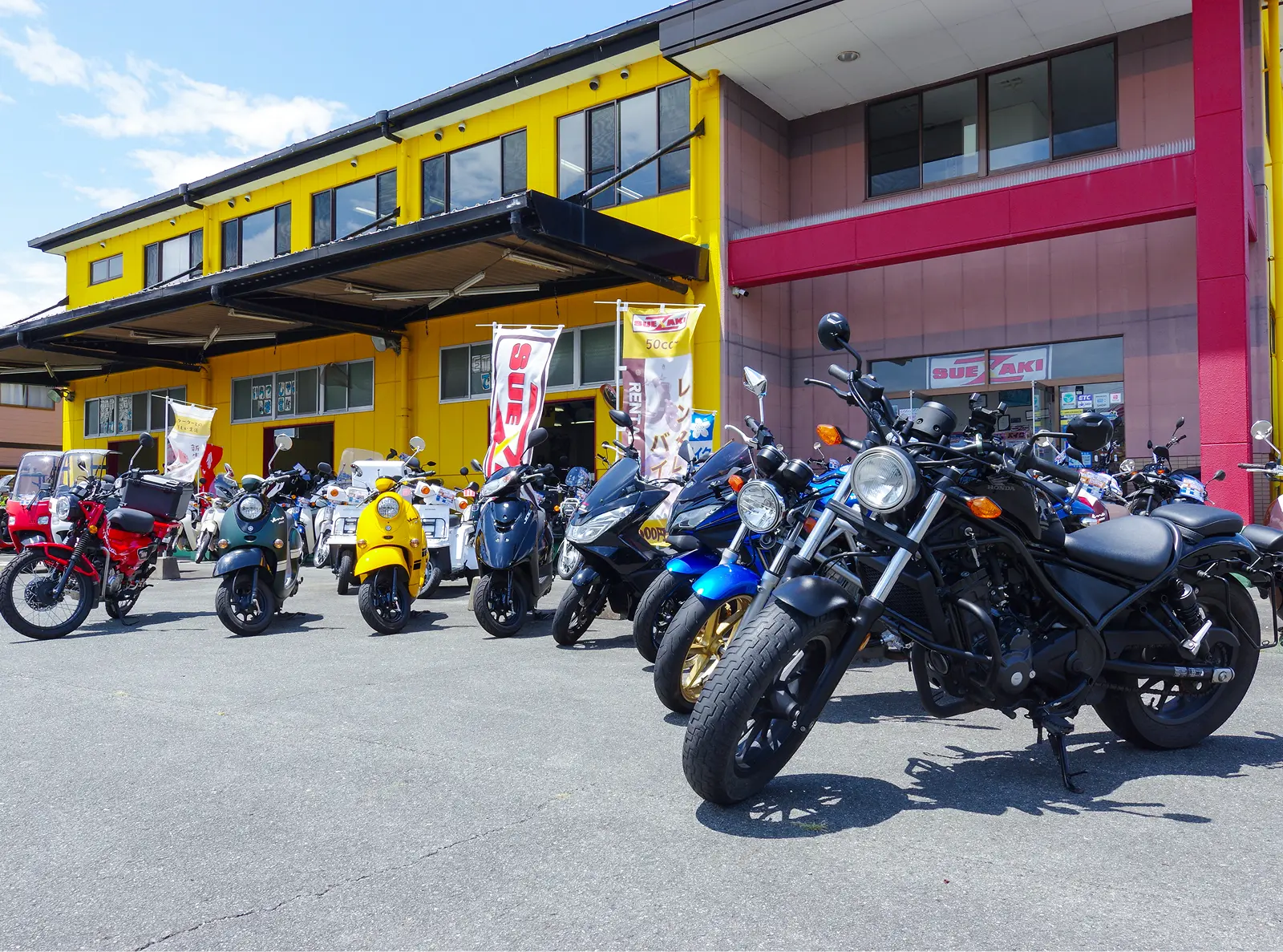 レンタルバイク イメージ写真